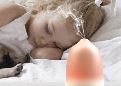 Plastikbauform eines Diffusers