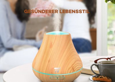 TaoTronics Aroma Diffuser 400ml Öl Duftdiffuser