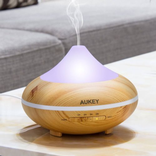 Aukey Aroma Diffuser Test Duftlampe ätherische Öle