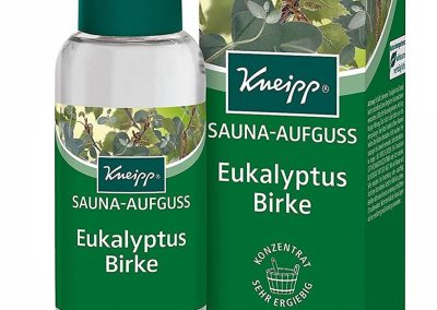 Kneipp Sauna Aufguss & Saunaöle Eukalyptus und Birke