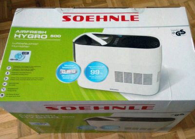 Soehnle Luftbefeuchter Airfresh Hygro 500 originalverpackt