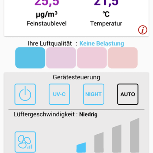 Soehnle Connect Luftreiniger App