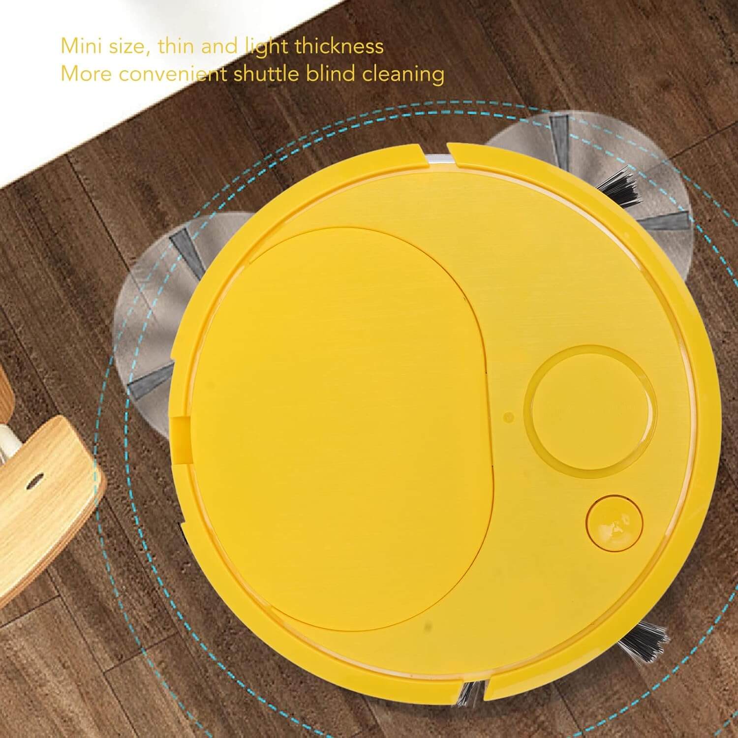 Reinigung für innen: Mini Roboter Staubsauger als Addon für den Hochdruckreiniger für außen