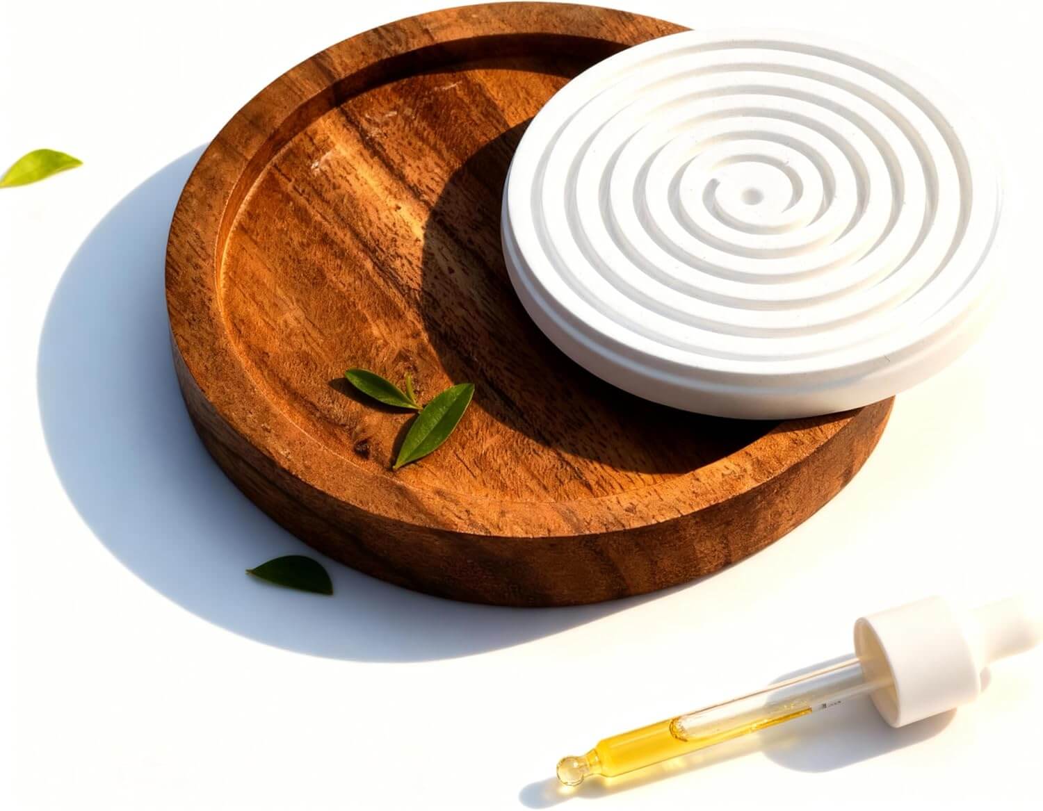 Wunderkraft großer Duftstein für ätherische Öle Holzteller Set: Aromasteine Test